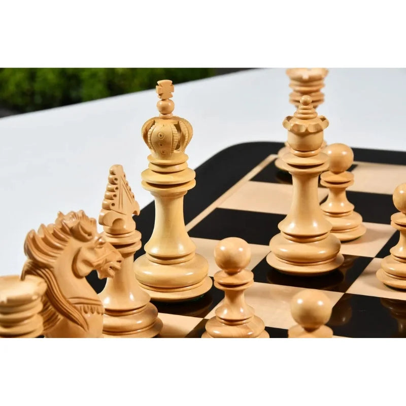 Chess Bazaar Dragon Knight Series Wooden Chess Pieces