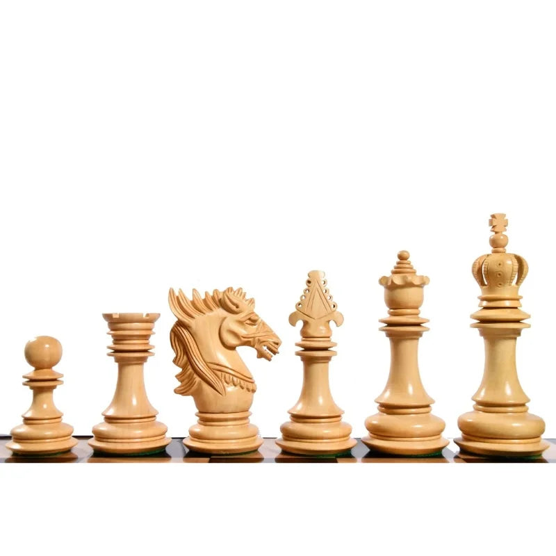 Chess Bazaar Dragon Knight Series Wooden Chess Pieces