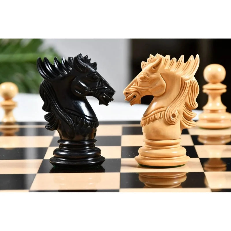 Chess Bazaar Dragon Knight Series Wooden Chess Pieces