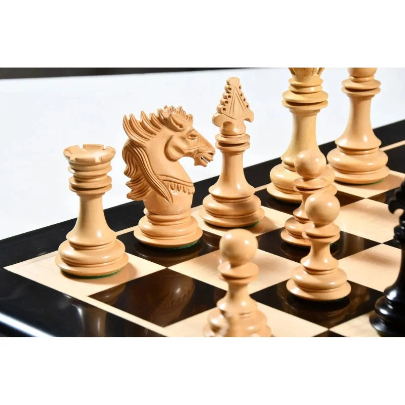 Chess Bazaar Dragon Knight Series Wooden Chess Pieces