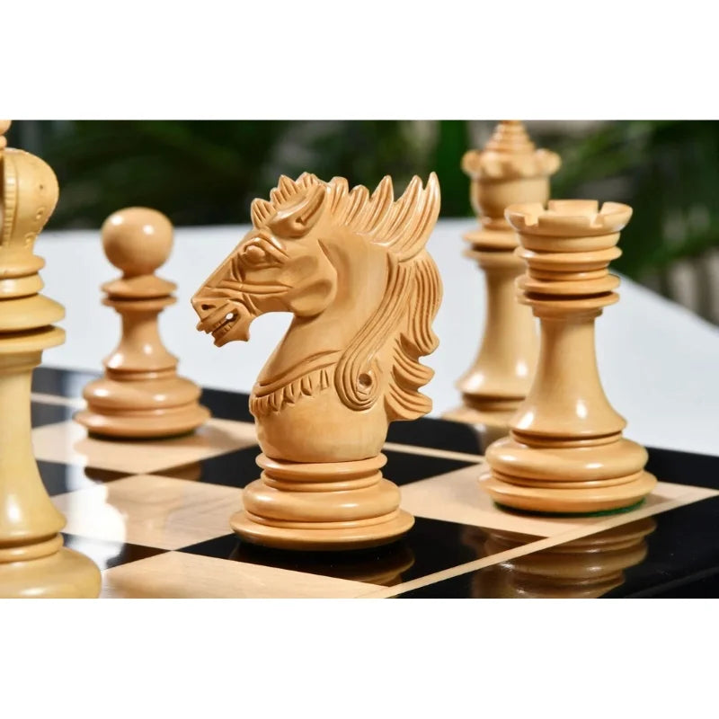 Chess Bazaar Dragon Knight Series Wooden Chess Pieces