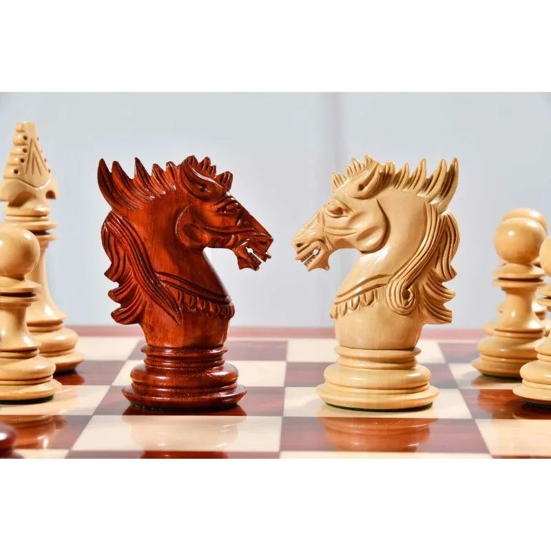Chess Bazaar Dragon Knight Series Wooden Chess Pieces