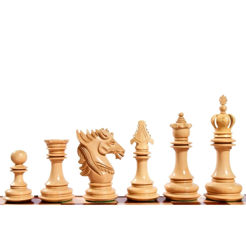 Chess Bazaar Dragon Knight Series Wooden Chess Pieces