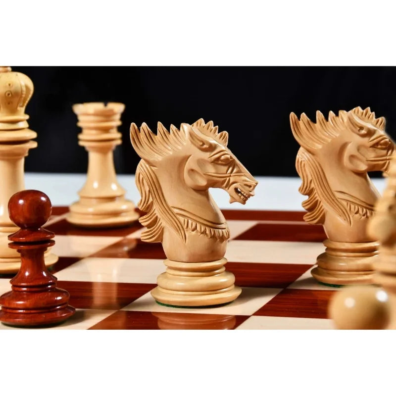 Chess Bazaar Dragon Knight Series Wooden Chess Pieces