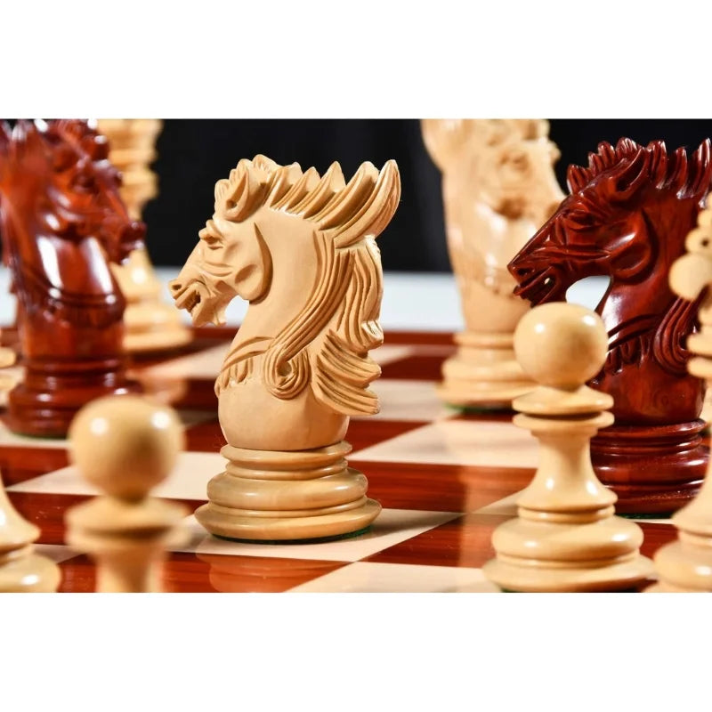 Chess Bazaar Dragon Knight Series Wooden Chess Pieces