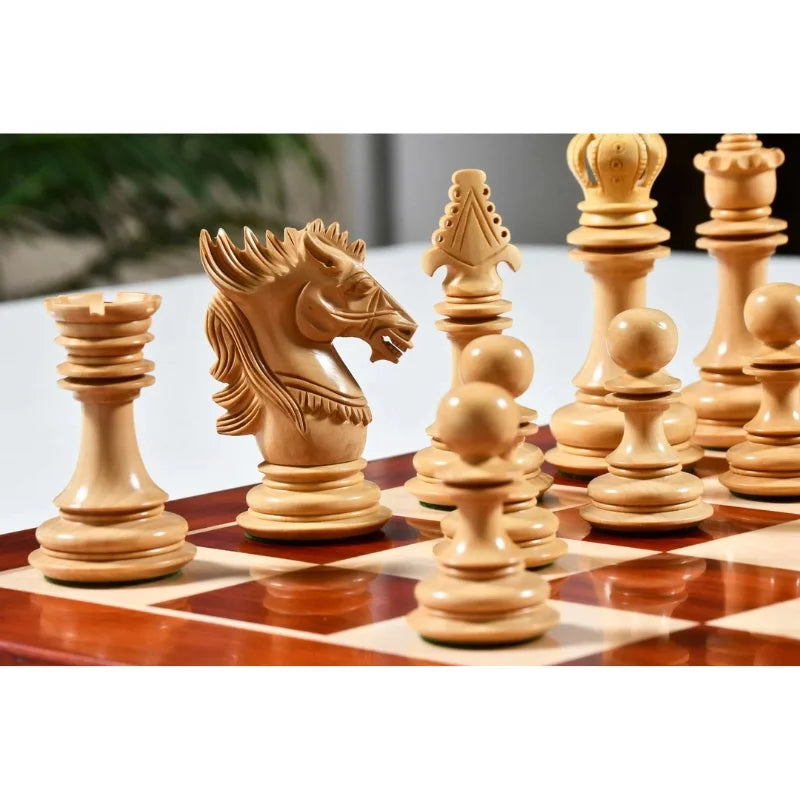 Chess Bazaar Dragon Knight Series Wooden Chess Pieces