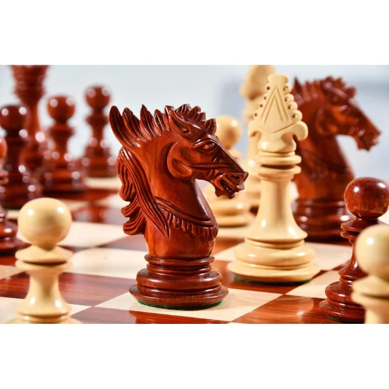 Chess Bazaar Dragon Knight Series Wooden Chess Pieces