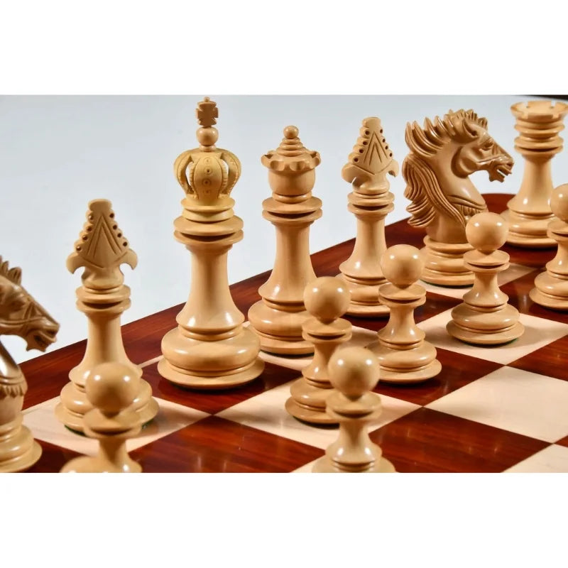 Chess Bazaar Dragon Knight Series Wooden Chess Pieces