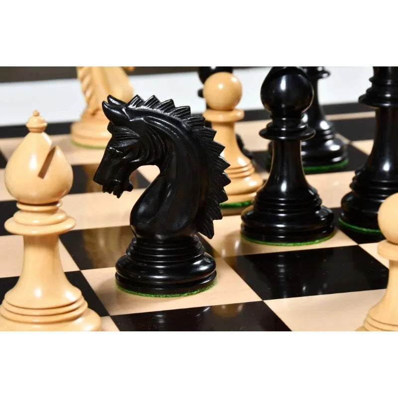 Chess Bazaar California Chrome Staunton Series V2 Chess Pieces