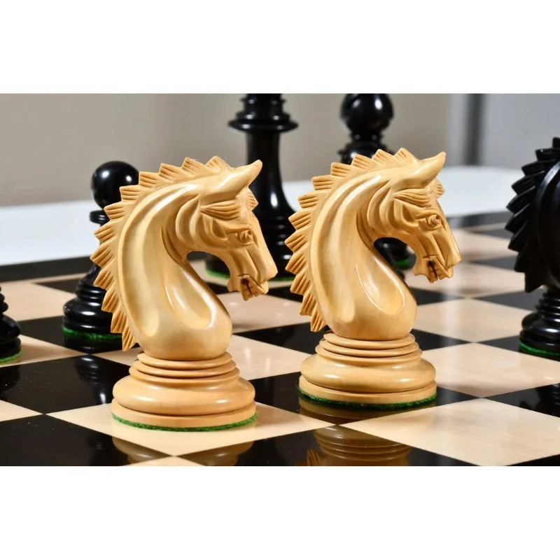 Chess Bazaar California Chrome Staunton Series V2 Chess Pieces