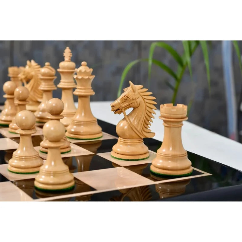 Chess Bazaar Bridle Series Luxury Triple Weighted Chess Pieces