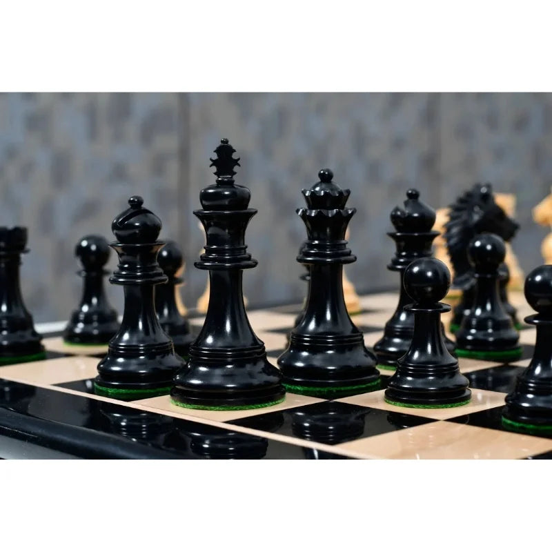 Chess Bazaar Bridle Series Luxury Triple Weighted Chess Pieces