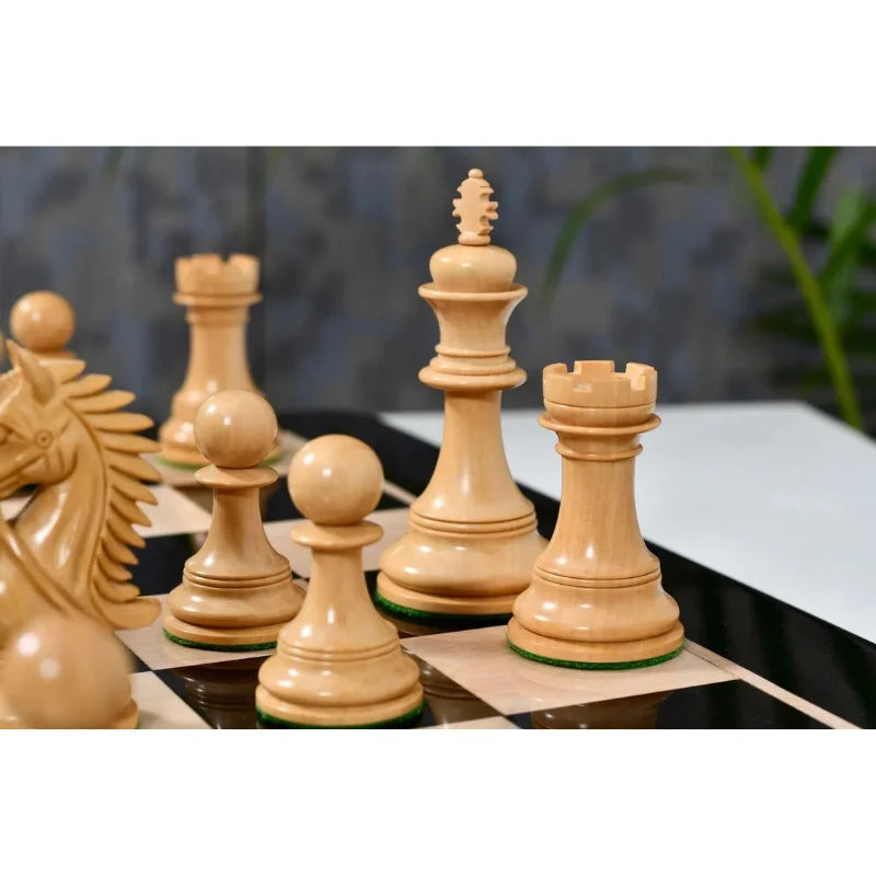 Chess Bazaar Bridle Series Luxury Triple Weighted Chess Pieces