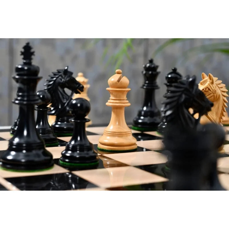 Chess Bazaar Bridle Series Luxury Triple Weighted Chess Pieces