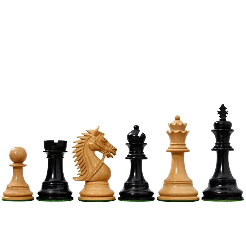 Chess Bazaar Bridle Series Luxury Triple Weighted Chess Pieces