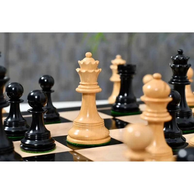 Chess Bazaar Bridle Series Luxury Triple Weighted Chess Pieces