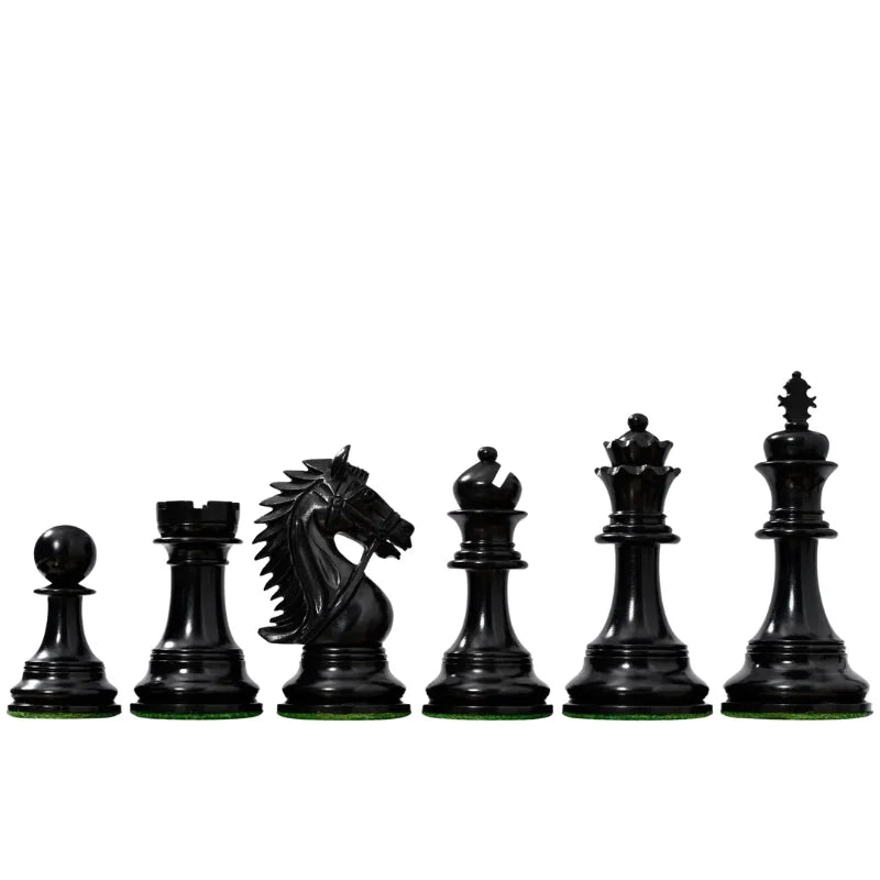 Chess Bazaar Bridle Series Luxury Triple Weighted Chess Pieces