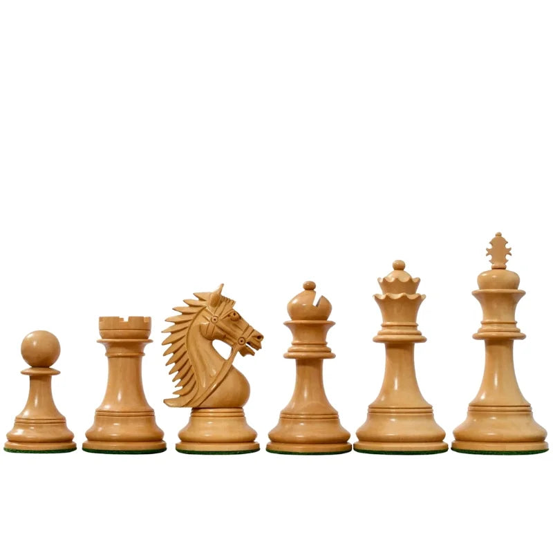 Chess Bazaar Bridle Series Luxury Triple Weighted Chess Pieces