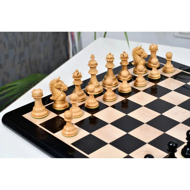 Chess Bazaar Bridle Series Luxury Triple Weighted Chess Pieces