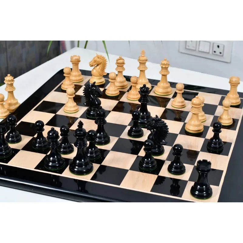 Chess Bazaar Bridle Series Luxury Triple Weighted Chess Pieces