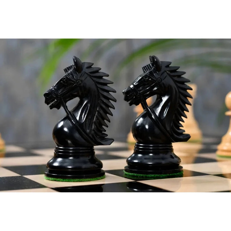 Chess Bazaar Bridle Series Luxury Triple Weighted Chess Pieces