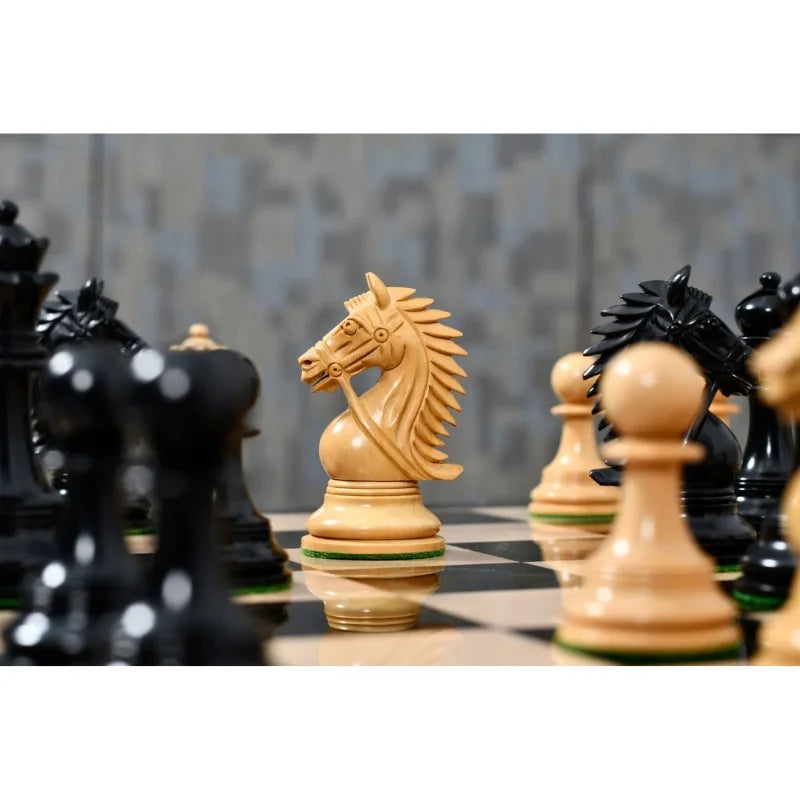 Chess Bazaar Bridle Series Luxury Triple Weighted Chess Pieces