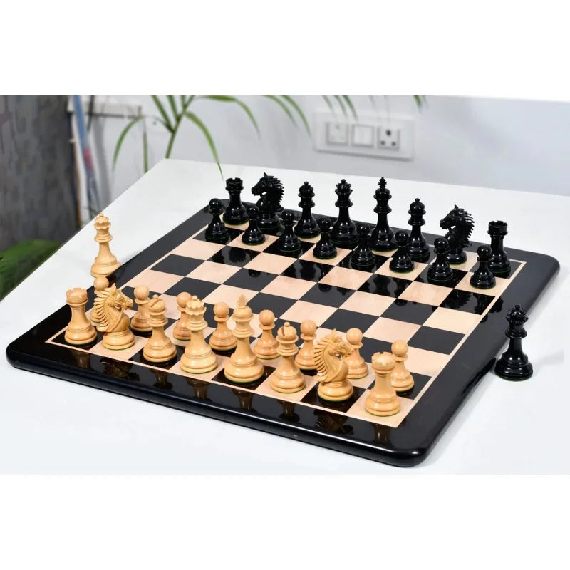 Chess Bazaar Bridle Series Luxury Triple Weighted Chess Pieces