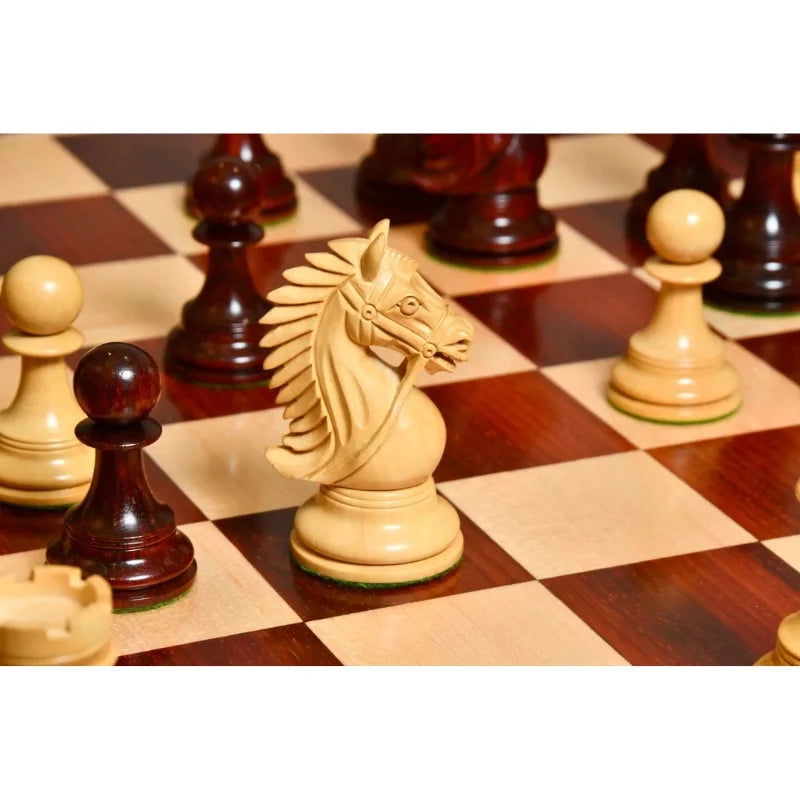 Chess Bazaar Bridle Series Luxury Triple Weighted Chess Pieces