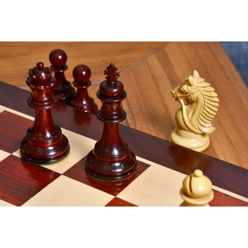 Chess Bazaar Bridle Series Luxury Triple Weighted Chess Pieces