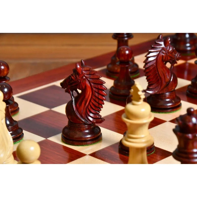 Chess Bazaar Bridle Series Luxury Triple Weighted Chess Pieces