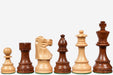 Reproduction French Lardy sheesham and boxwood 95mm chess pieces
