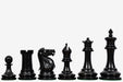 1865 Steinitz Staunton chess pieces, genuine ebony and boxwood, hand carved in India
