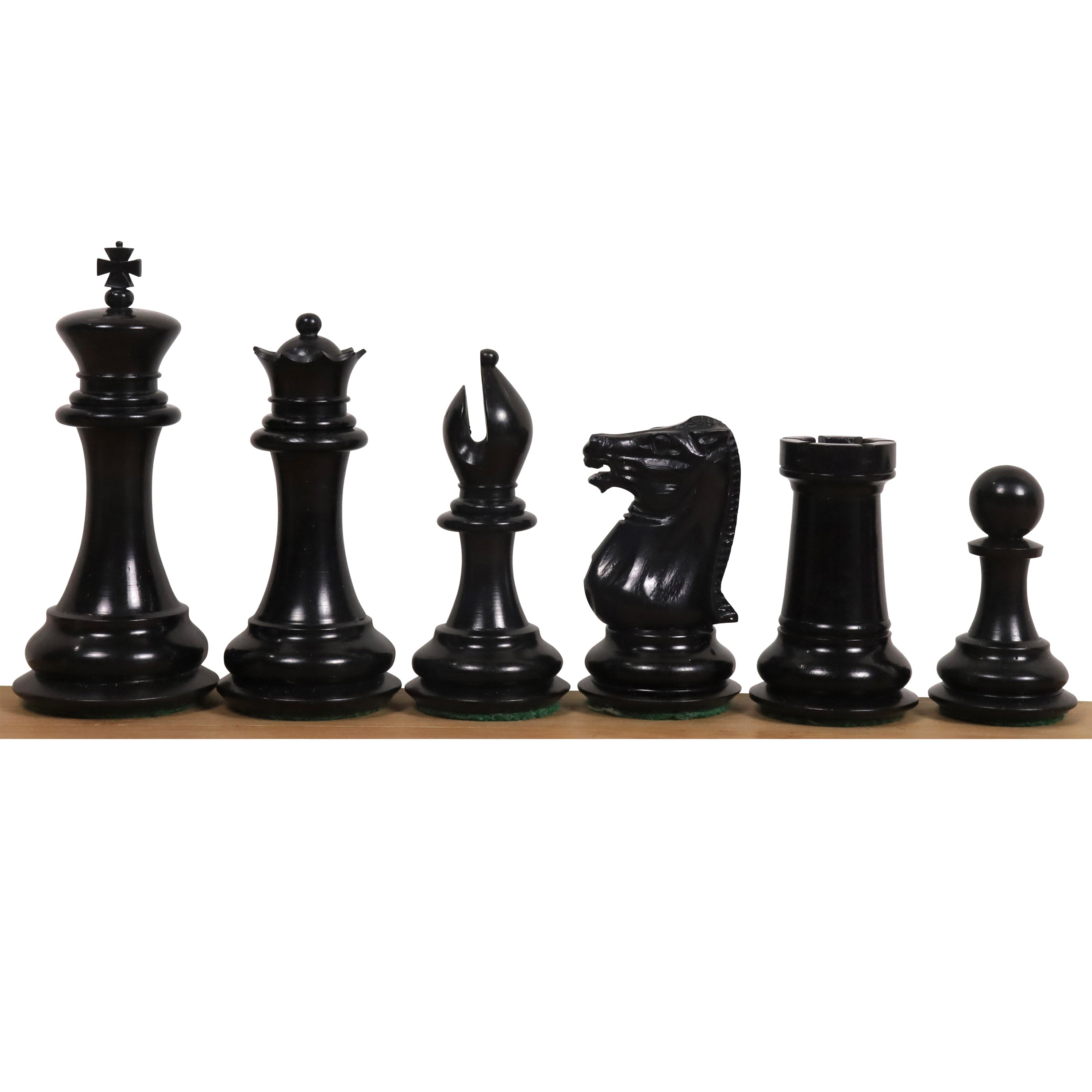 1849 Jaques Cook Camel Bone 90mm Chess Pieces