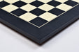 Spanish made black anigre and maple veneer chess board