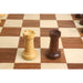 Golden rosewood and boxwood Botvinnik Flohr-II rooks side by side