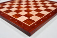 Notation chess board in bud rosewood and maple, close detail of the coordinates