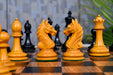 Ancient Indian Warrior chess set with 55cm poplar and olive board