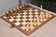 Knight carving detail on the 1972 Reykjavik Championship chess pieces in sheesham and boxwood