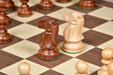 1972 Reykjavik Championship wooden chess pieces, 96mm king, Sheesham finish