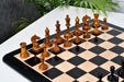 Full 34 piece 1933 Antonio Fabiano Botvinnik chess set in ebony and antique boxwood, Sterling Chess Australia