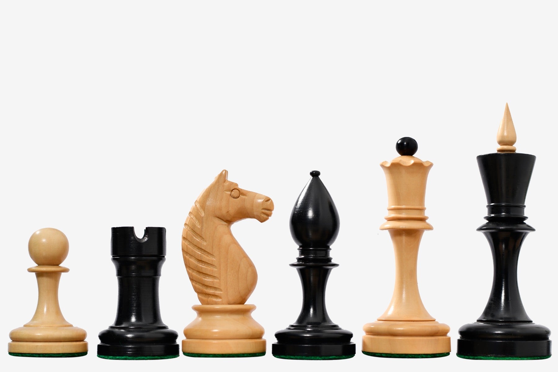 Sterling Chess Reproduction Averbakh 1949 Moscow Championship Boxwood 105mm chess pieces