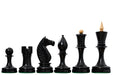 Reproduction Averbakh 1949 Moscow Championship chess pieces in boxwood, 105mm king