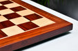 Solid Indian bud rosewood and maple chess board, Australia
