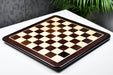 Indian rosewood and maple 23 inch chess board