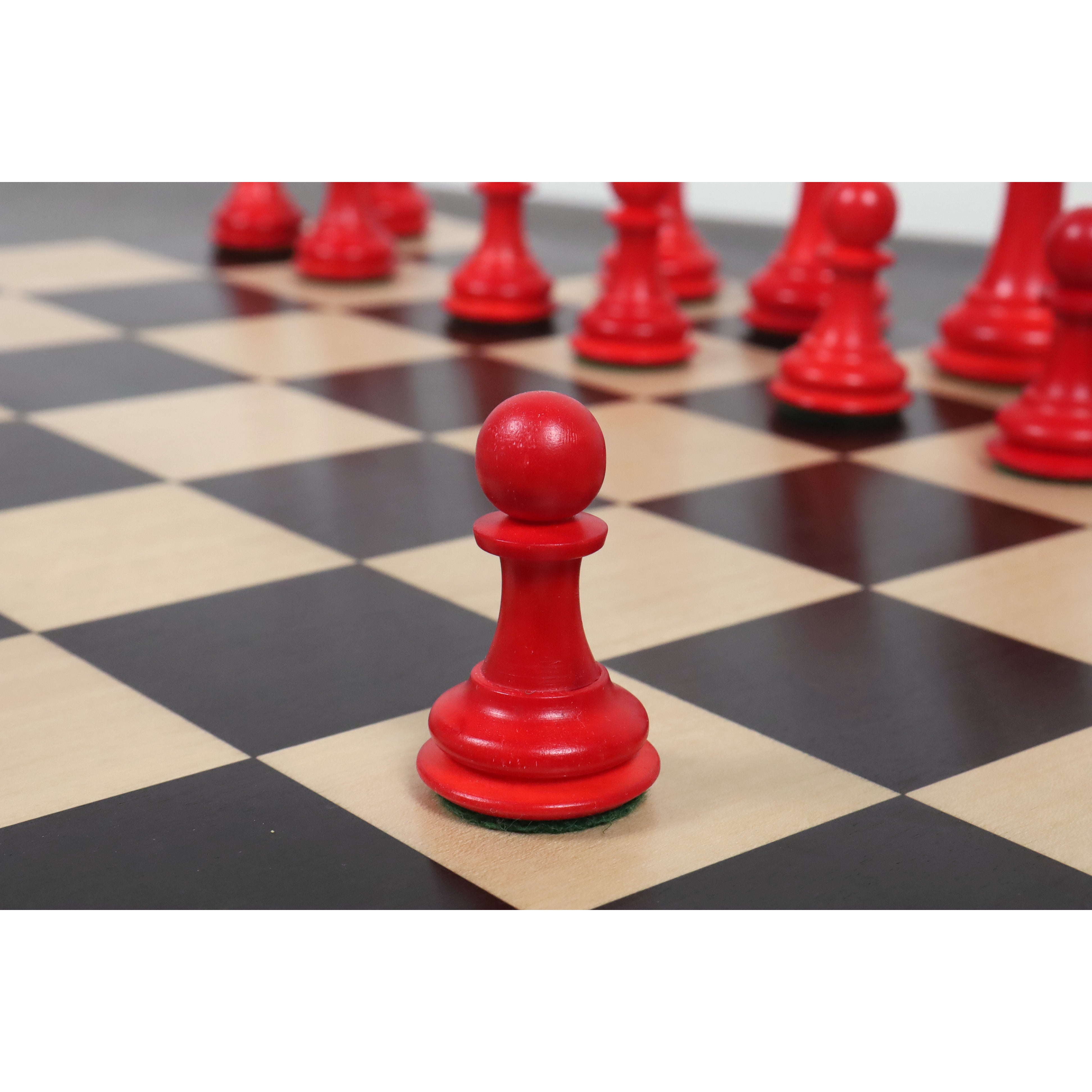 1849 Jaques Cook Camel Bone 90mm Chess Pieces
