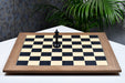 Spanish made black dyed poplar and sycamore veneer chess board