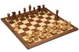 Sheesham boxwood Staunton tournament chess pieces with 43mm king base