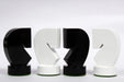 Full 34 piece Berliner Minimalist set in black and white painted boxwood