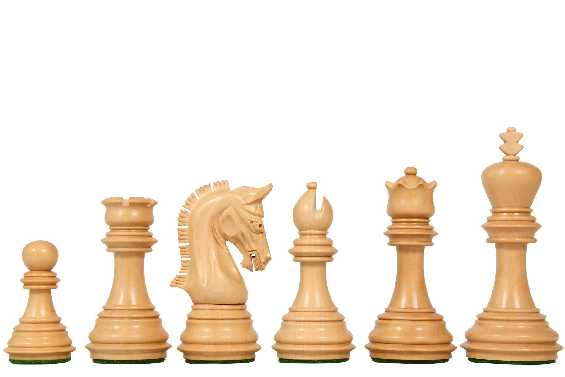 New Imperial chess pieces, genuine ebony and boxwood, hand carved in India