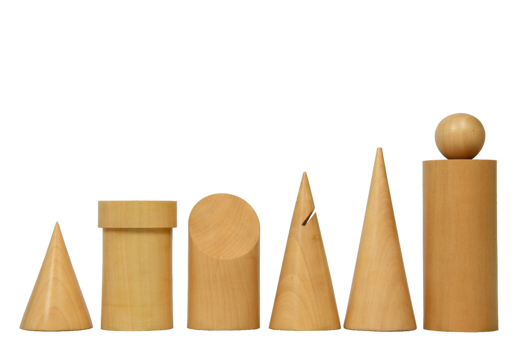 Ebonised chess pieces with a 88mm king, unweighted and unfelted